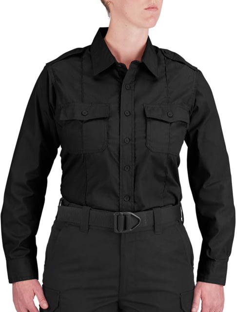 Propper Duty Ripstop Long Sleeve Shirt - Women's Black XL
