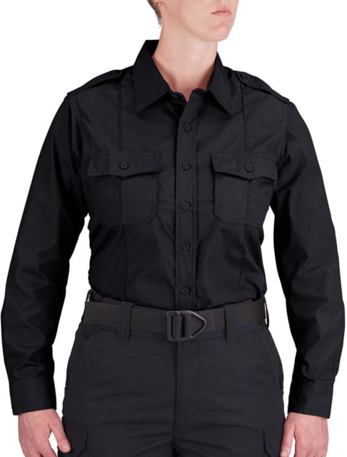 Propper Duty Ripstop Long Sleeve Shirt - Women's Midnight Navy M