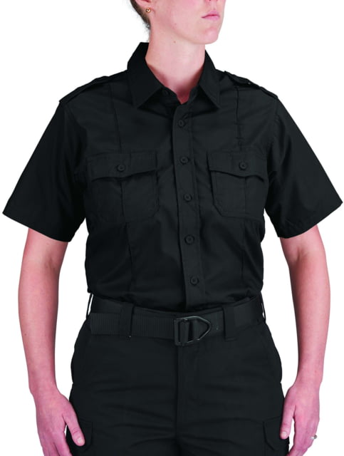 Propper Duty Ripstop Short Sleeve Shirt - Women's Black XS