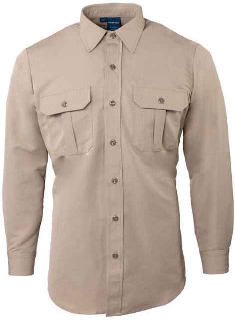 Propper Edgetec Tactical Long Sleeve Shirt - Men's Khaki Medium Regular