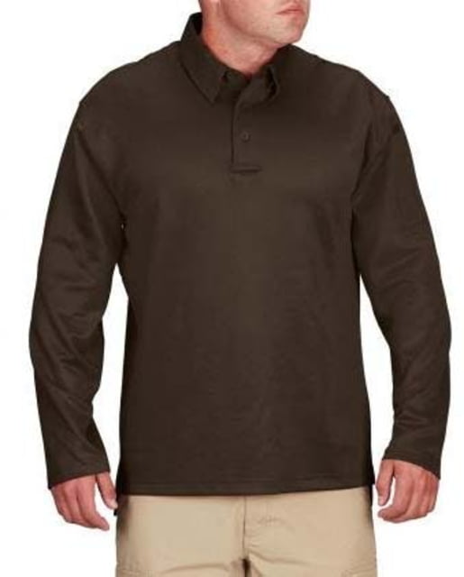 Propper Propper I.C.E. Performance Long Sleeve Polo - Men's Brown S