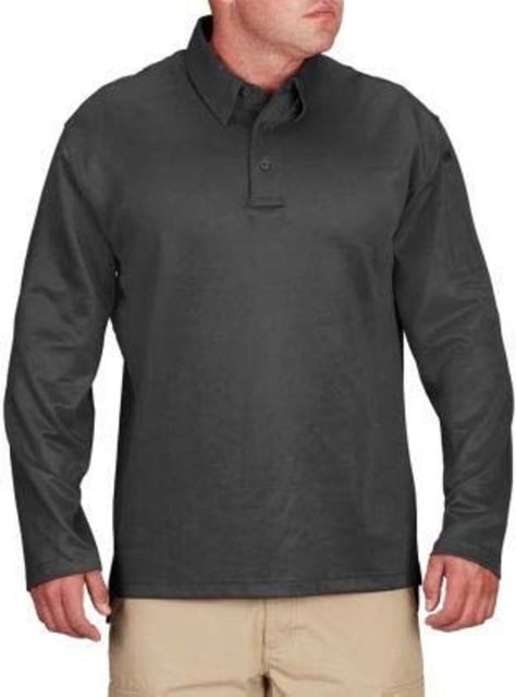 Propper Propper I.C.E. Performance Long Sleeve Polo - Men's Charcoal M