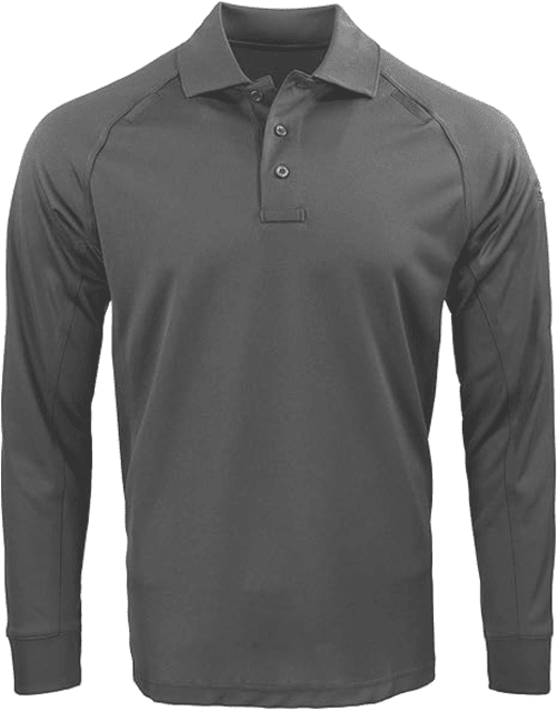 Propper Propper Raglan Long Sleeve Utility Polo - Men's Black S