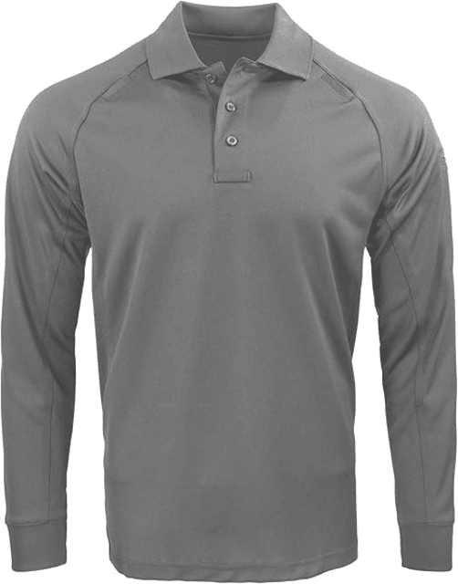 Propper Propper Raglan Long Sleeve Utility Polo - Men's Charcoal XL
