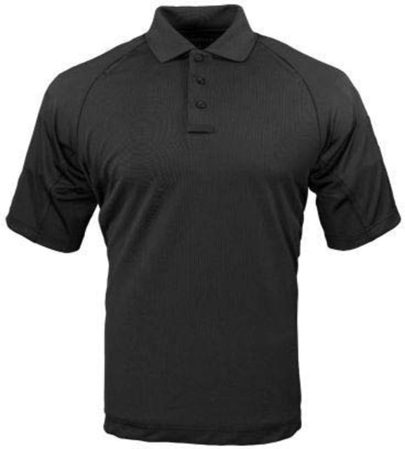 Propper Raglan Utility Short Sleeve Polo - Men's Black 2XL