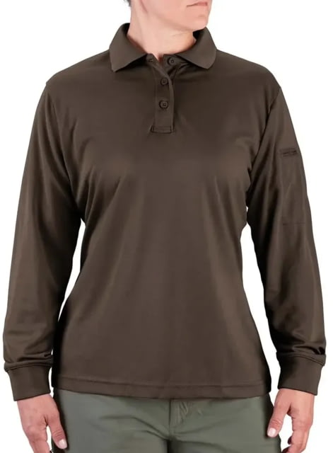 Propper Uniform Long Sleeve Polo - Women's Brown XS