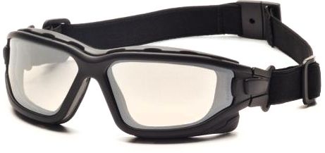 Pyramex I-Force Safety Glasses Indoor-Outdoor Mirror Anti-Fog Lens