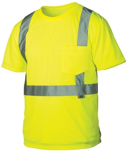 Pyramex Lumen-X Class 2 T-Shirt Hi-Vis Lime X2