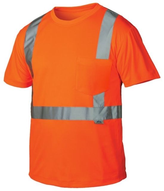 Pyramex Lumen-X Class 2 T-Shirt Hi-Vis Orange X2