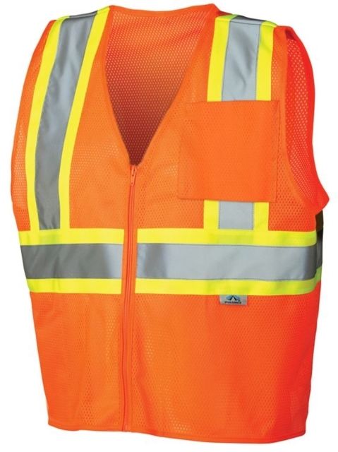 Pyramex Lumen-X Hi-Vis Vest Hi-Vis Orange X2