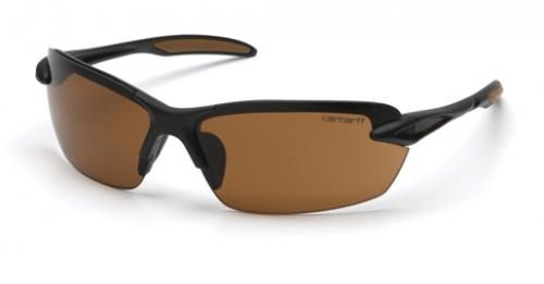 Carhartt Thunder Bay Safety Glasses Gray Anti-fog Lens w/ Black Frame CHB520DTCS
