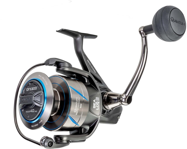 Quantum Benchmark  Spinning Reel 5.6-1 5+1 Reversible Silver/Blue