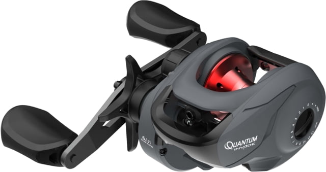 Quantum Invade Baitcast Reel 6.1-1 4+1 Right Hand Dark Gray