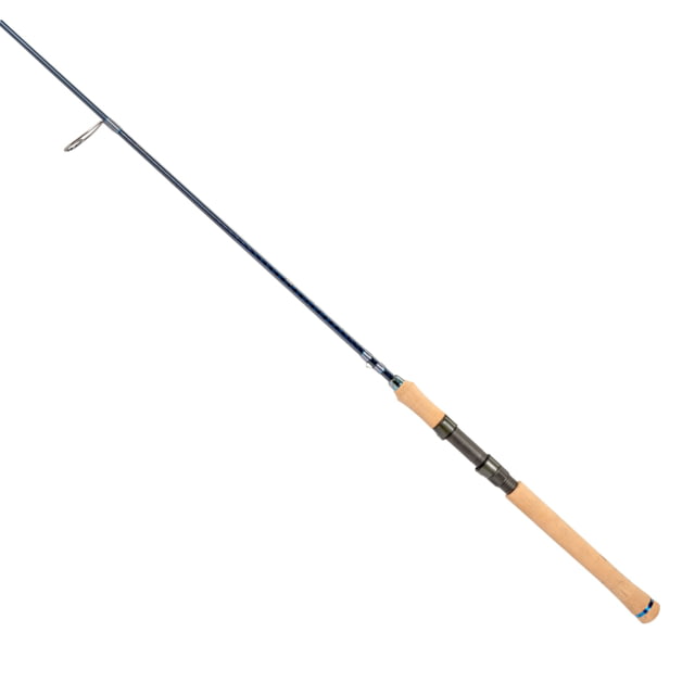 Quantum Myth Spinning Rod 7ft 1-PC Light Moderate-Fast Rod HXS30 Graphite Blank Seaguide Line Guides Fuji DPS Reel Seat Cork Handle Gray/Blue