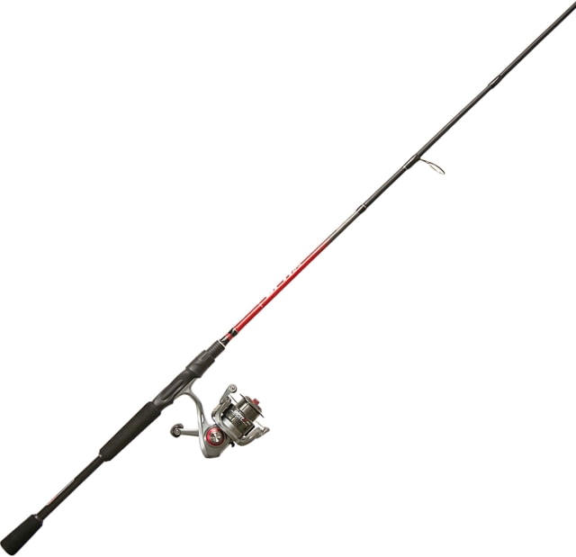 Quantum Optix Spinning Rod and Reel Combo 5ft 6in Light Fast 2 5.2-1 3+1 Ambidextrous Silver