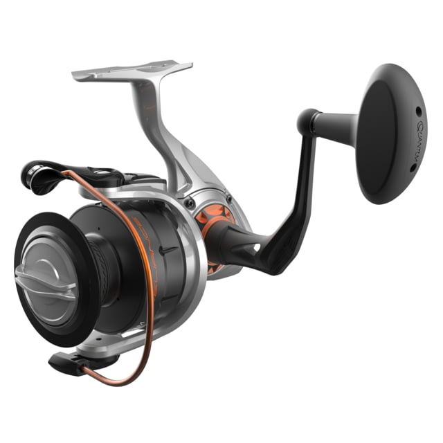 Quantum Reliance Spinning Reel 6.0-1 5+1 Ambidextrous Size 45 Silver/Black