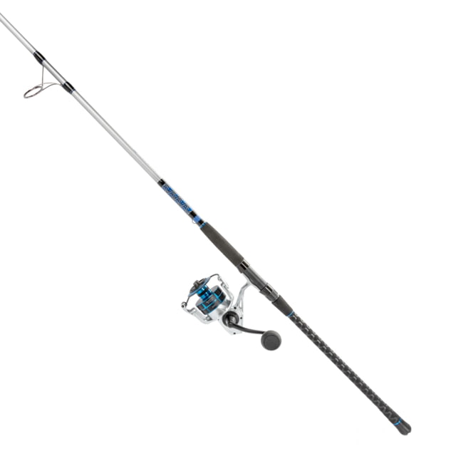 Quantum Strive Spinning Reel and Rod Combo 10ft 2-PC Heavy Moderate-Fast Rod Graphite Composite Blank SZ 8000 Reel 4+1 Bearings 4.7-1 Ratio