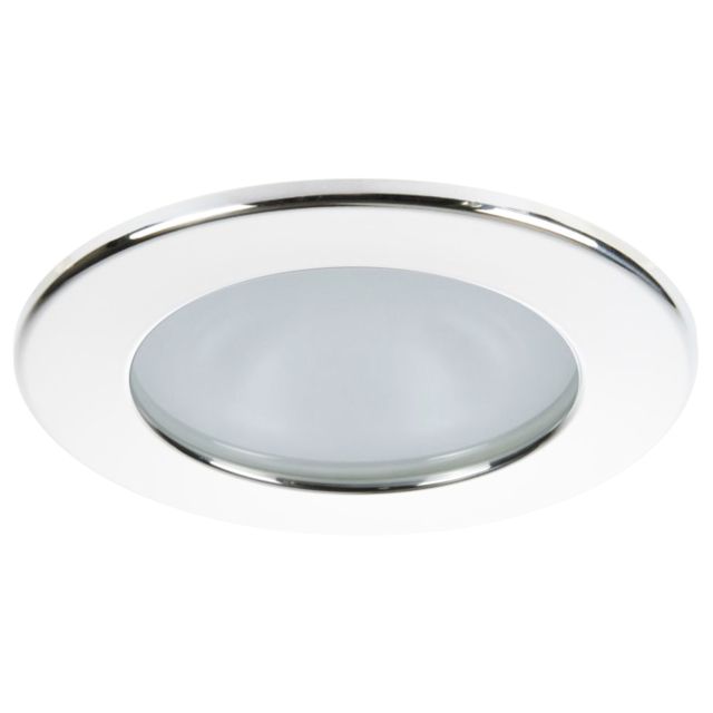 Quick Kai XP Downlight LED - 4W IP66 Spring Mounted - Round White Bezel Round Daylight Light