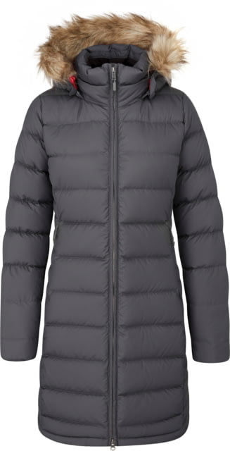 Rab Deep Cover Parka - Women's Graphene Extra Small
