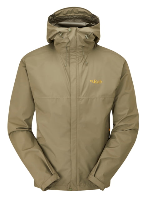 Rab Downpour Eco Jacket - Mens Light Khaki Medium
