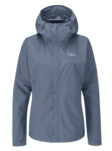 Rab Downpour Eco Jacket - Women's Bering Sea Extra Large