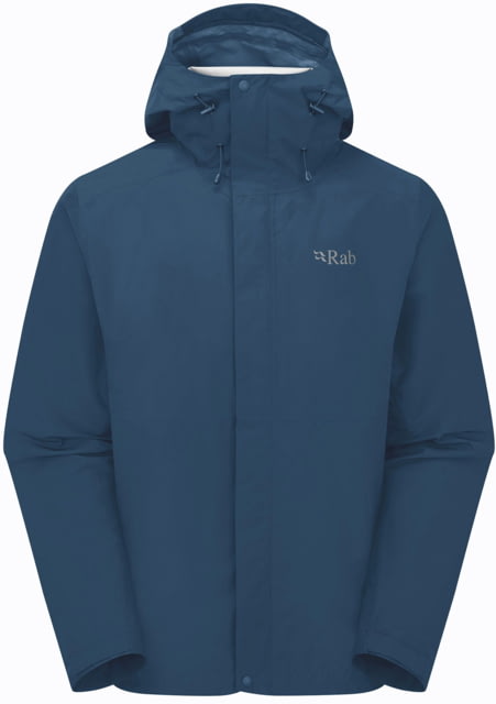 Rab Downpour Jacket - Men's Tempest Blue Medium