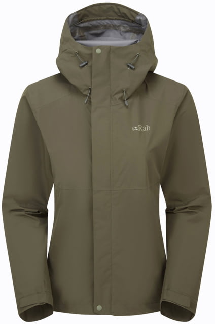 Rab Downpour Jacket – Women’s Army 14/Large