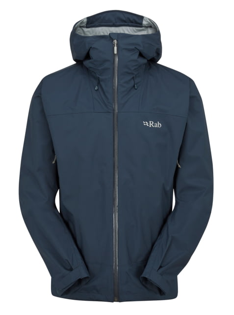 Rab Downpour Plus 2.0 Jacket - Men's Tempest Blue Large