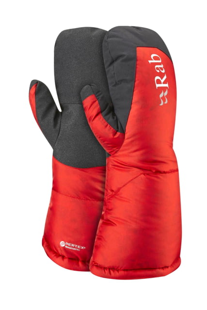 Rab Endurance Down Mitt Fiery Red Large