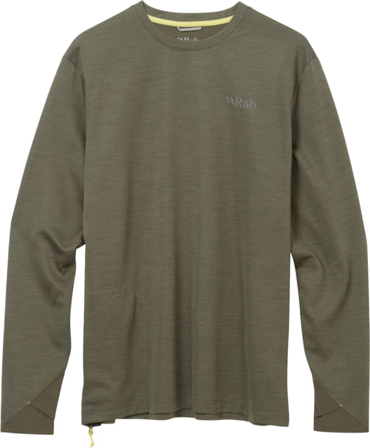 Rab Rab Staden Crew - Men's Army Extra Large