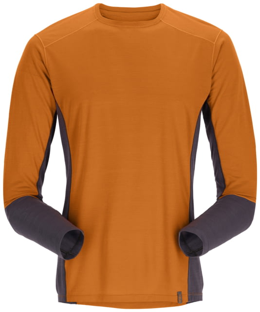 Rab Syncrino Base LS Tee - Men's Marmalade Extra Large