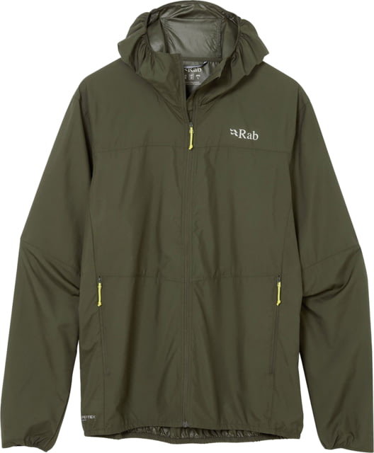 Rab Rab Windgather Hooded Jacket - Men's Army Medium