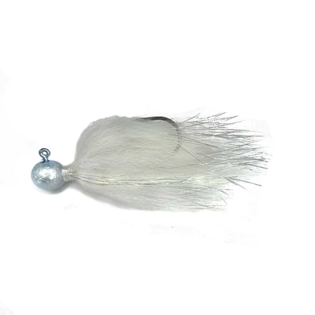 Rabid Baits Hair Jig Owner 1/0 Hook 1/8oz White