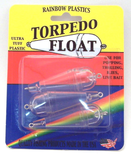Rainbow Torpedo Castg Bubble 3 Blister Cd Clear