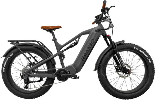 Rambo Bikes Dominator HD Bicycle Gunmetal Grey & Brown Medium