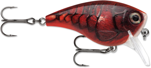 Rapala Rapala BX Mid Brat 05 Balsa Core 2.5in 7/16 oz Running Depth 5ft VMC 4 Trebles Delta