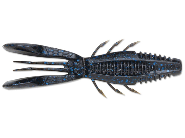 Rapala CrushCity Bronco Bug 6 Pack Black Blue Green Pumpkin 4in