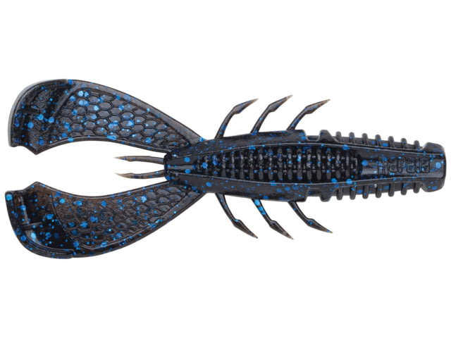 Rapala Rapala CrushCity Cleanup Craw 7 Pack Black Blue Flake 3-1/2in