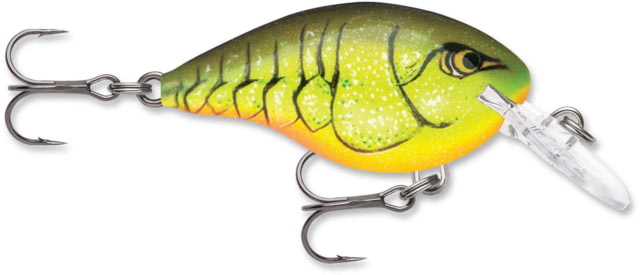 Rapala Rapala Dives-To 04 Lure Chartreuse Rootbeer Crawdad