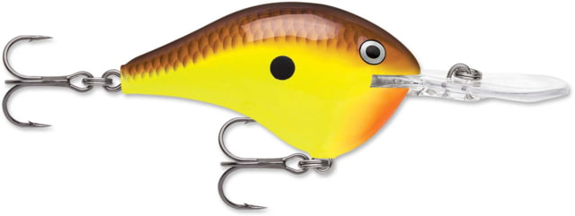 Rapala Dives-To 08 Lure Chartreuse Brown