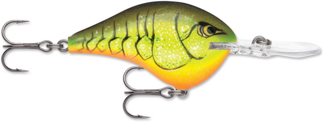 Rapala Rapala Dives-To 08 Lure Chartreuse Rootbeer Craw
