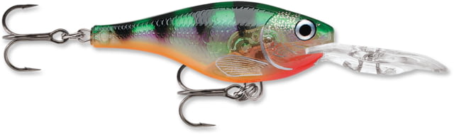 Rapala Rapala Glass Shad Rap Crankbait 2ft 5/16 oz Suspending Glass Perch