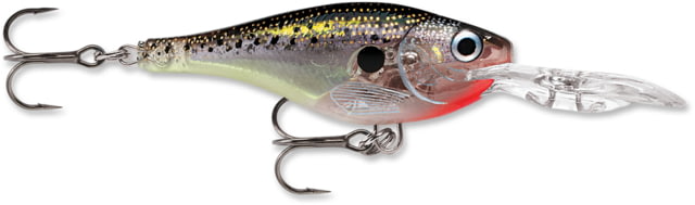 Rapala Glass Shad Rap Crankbait 2.75ft 7/16 oz Suspending Glass Black