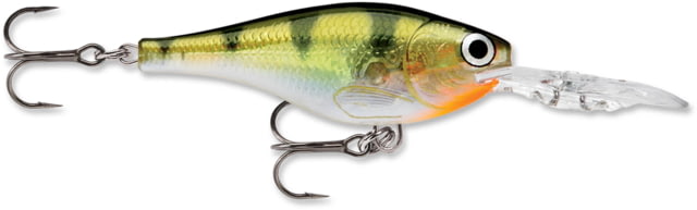 Rapala Rapala Glass Shad Rap Crankbait 2.75ft 7/16 oz Suspending Glass Yellow Perch