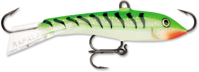 Rapala Jigging Rap 02 Glow Green Tiger