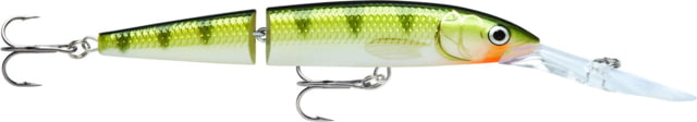 Rapala Jointed Deep Husky Jerk Suspending Yellow Perch 4 3/4in 1/2oz