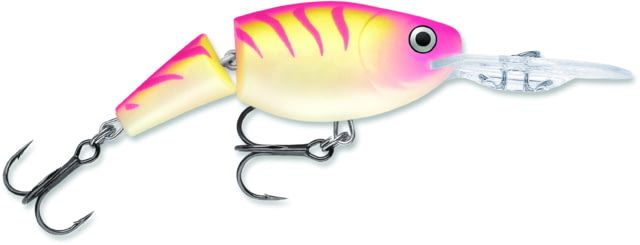 Rapala Jointed Shad Rap Crankbait 2.75ft 7/16oz Floating Pink Tiger UV