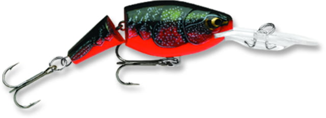 Rapala Jointed Shad Rap Crankbait 2ft 1/4oz Floating Red Crawdad