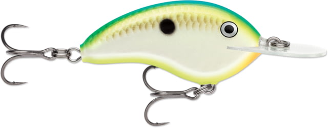 Rapala Rapala OG Deep Tiny 07 5/16 oz 7' Depth Two #5 Treble Hooks Citrus Shad