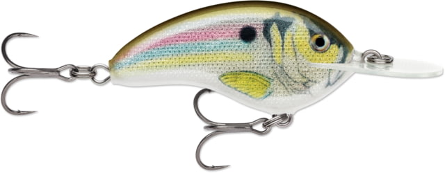 Rapala Rapala OG Deep Tiny 07 5/16 oz 7' Depth Two #5 Treble Hooks Live River Shad